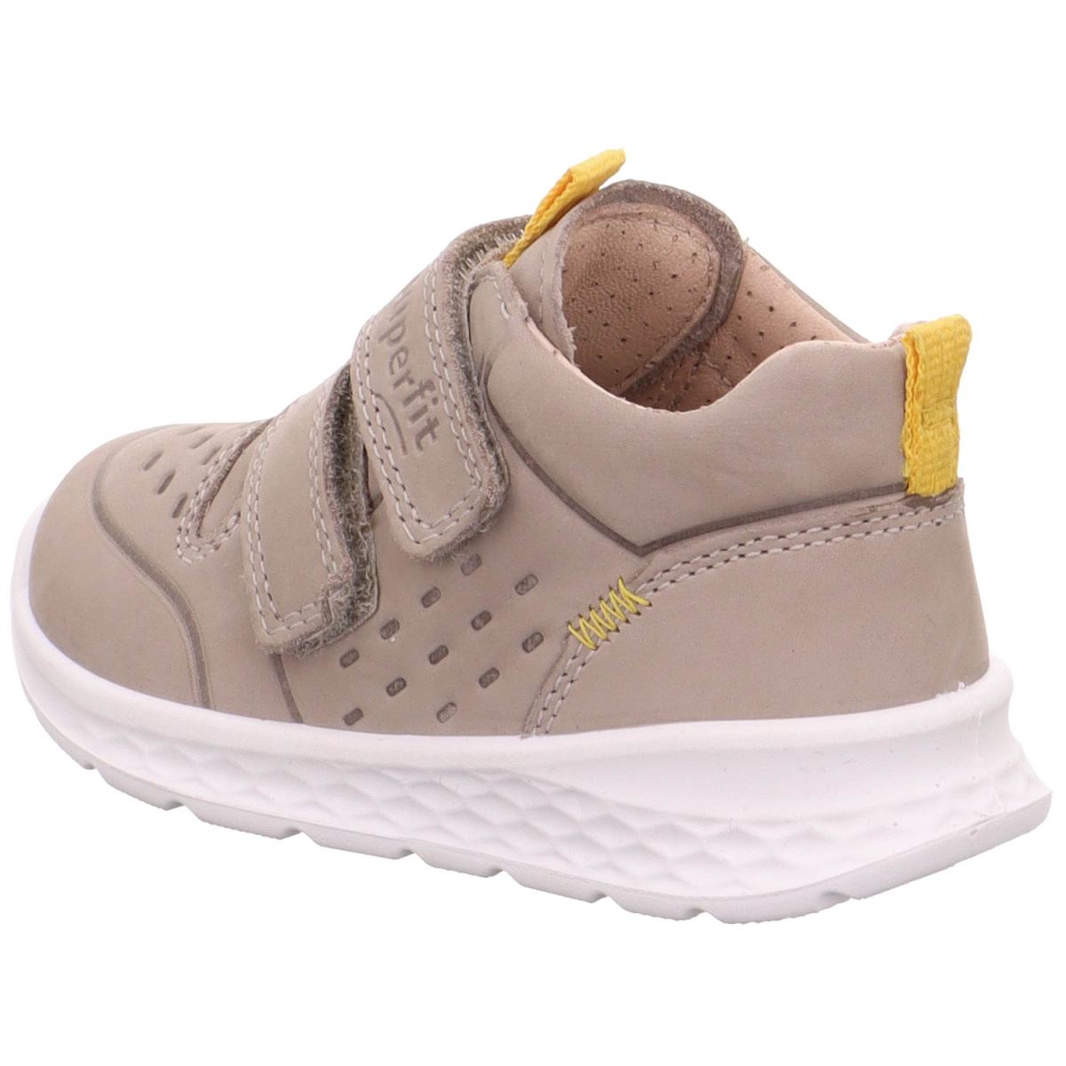 Superfit - Breeze - Kleinkinder Weiche Klettschuhe aus Leder - Beige/Gelb – Bild 4