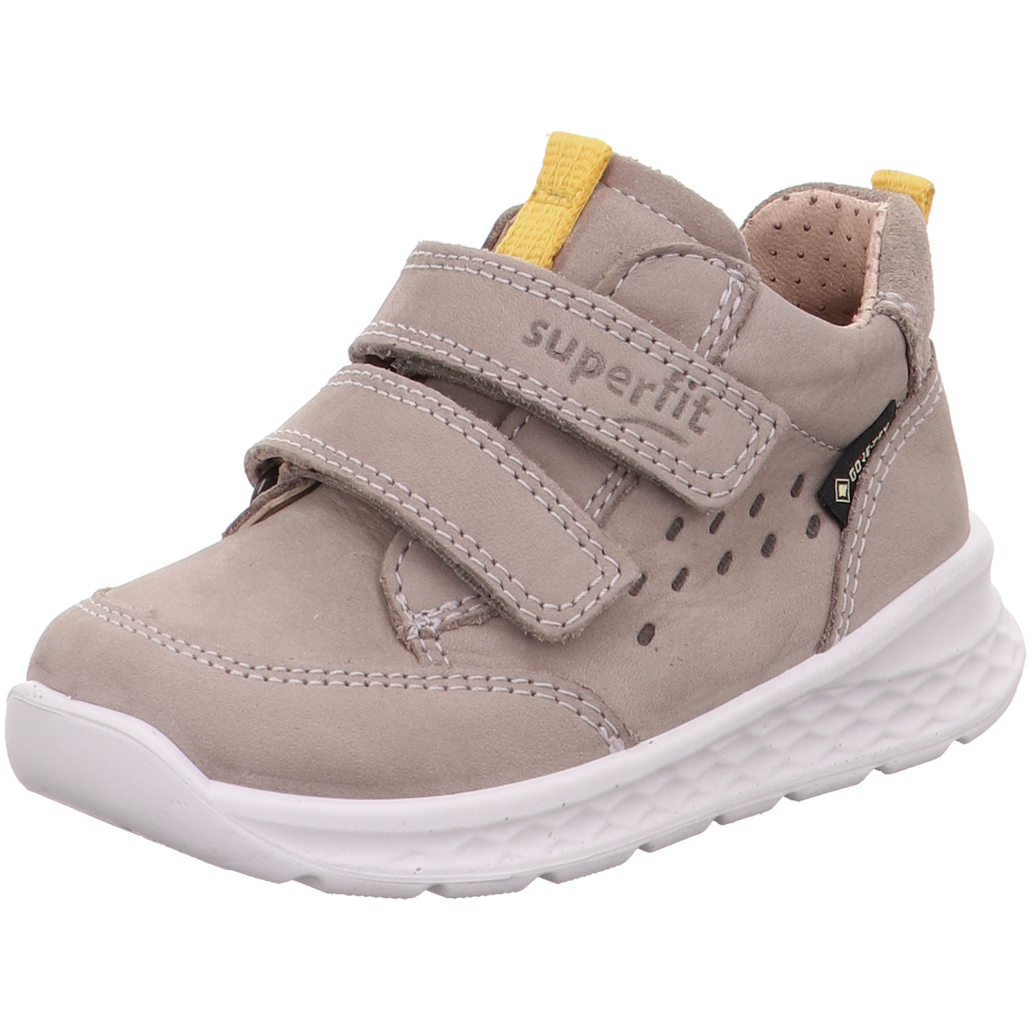 Superfit - Gore-Tex Breeze - Kleinkinder Klettschuhe - Beige/Gelb