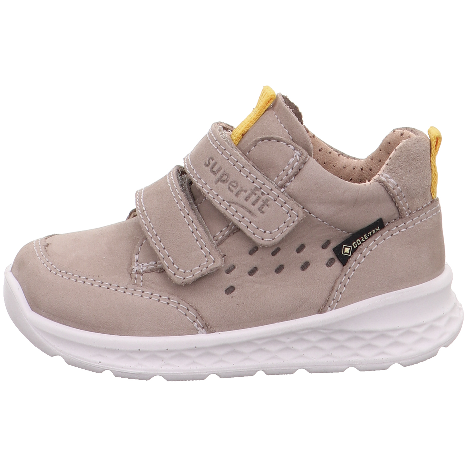 Superfit - Gore-Tex Breeze - Kleinkinder Klettschuhe - Beige/Gelb – Bild 2