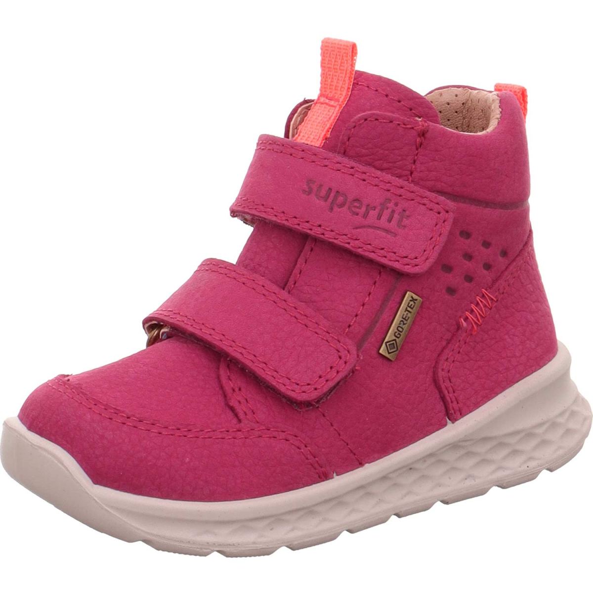 Superfit - Gore-Tex Breeze High - Kleinkinder Wasserdichte Klettschuhe - Rot/Orange