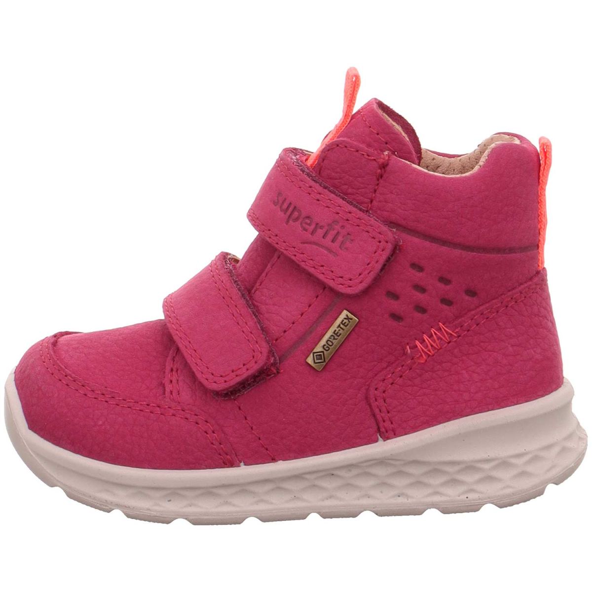 Superfit - Gore-Tex Breeze High - Kleinkinder Wasserdichte Klettschuhe - Rot/Orange – Bild 2