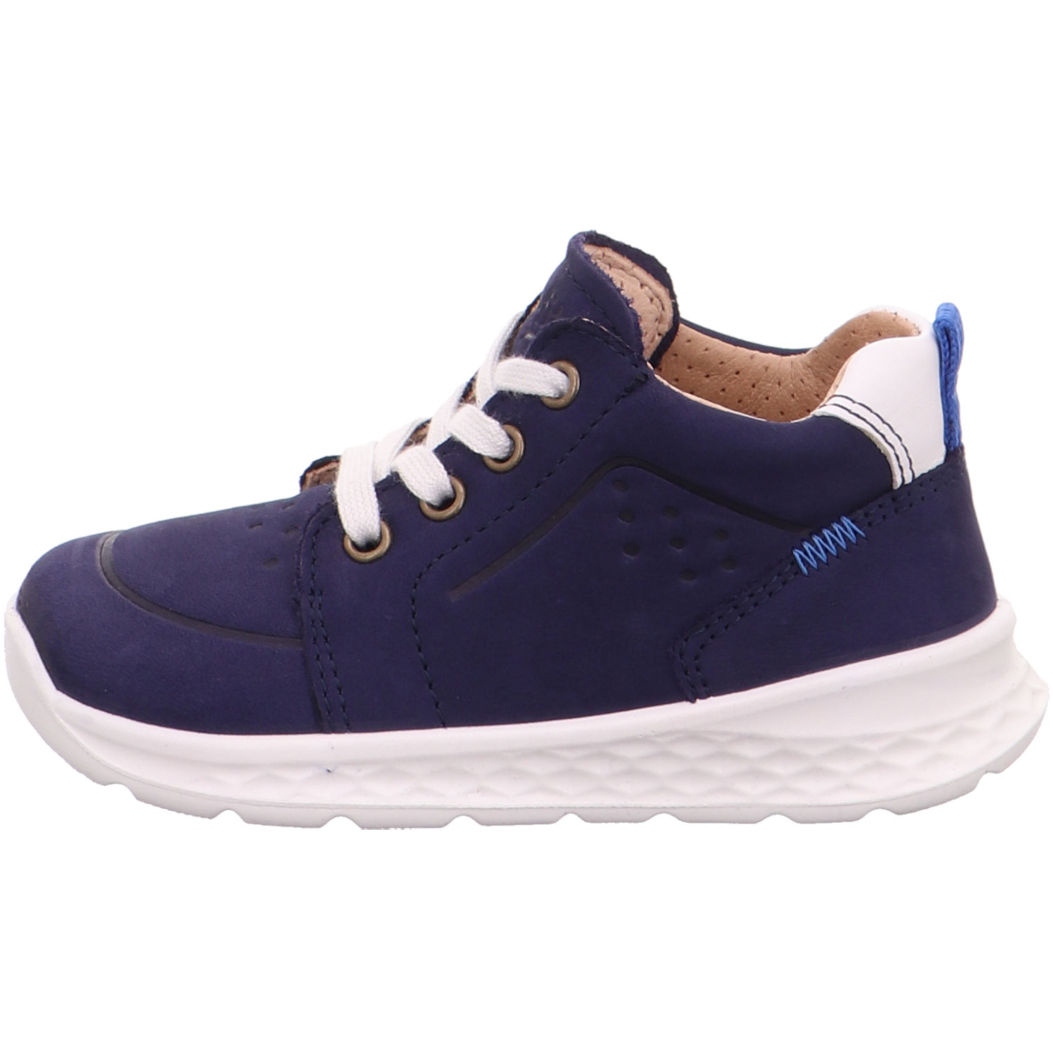 Superfit - Breeze Low Laces - Kleinkinder Lauflernschuhe aus Leder - Blau/Hellblau – Bild 2