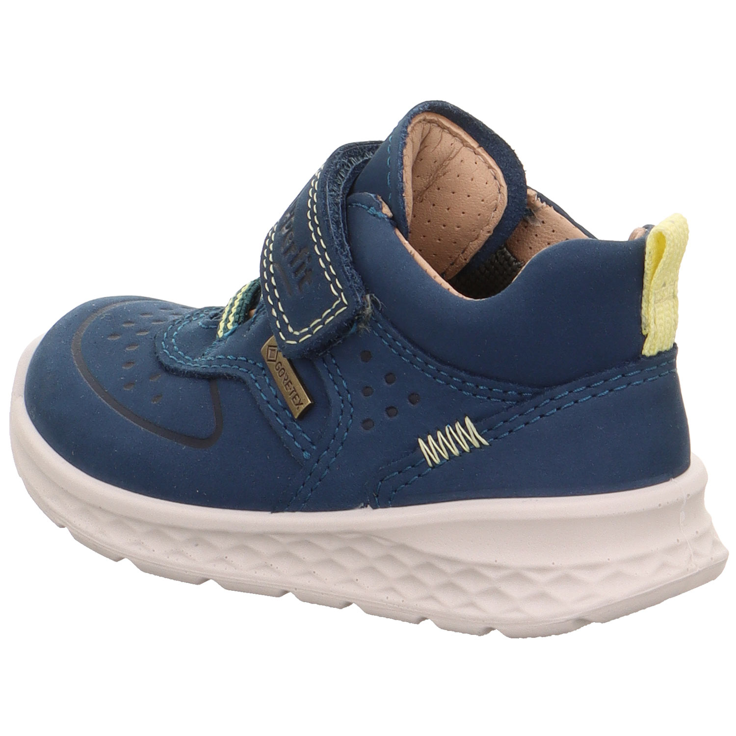 Superfit - Gore-Tex Breeze Bungee - Kleinkinder Wasserdichte Lauflernschuhe - Blau/Gelb – Bild 4