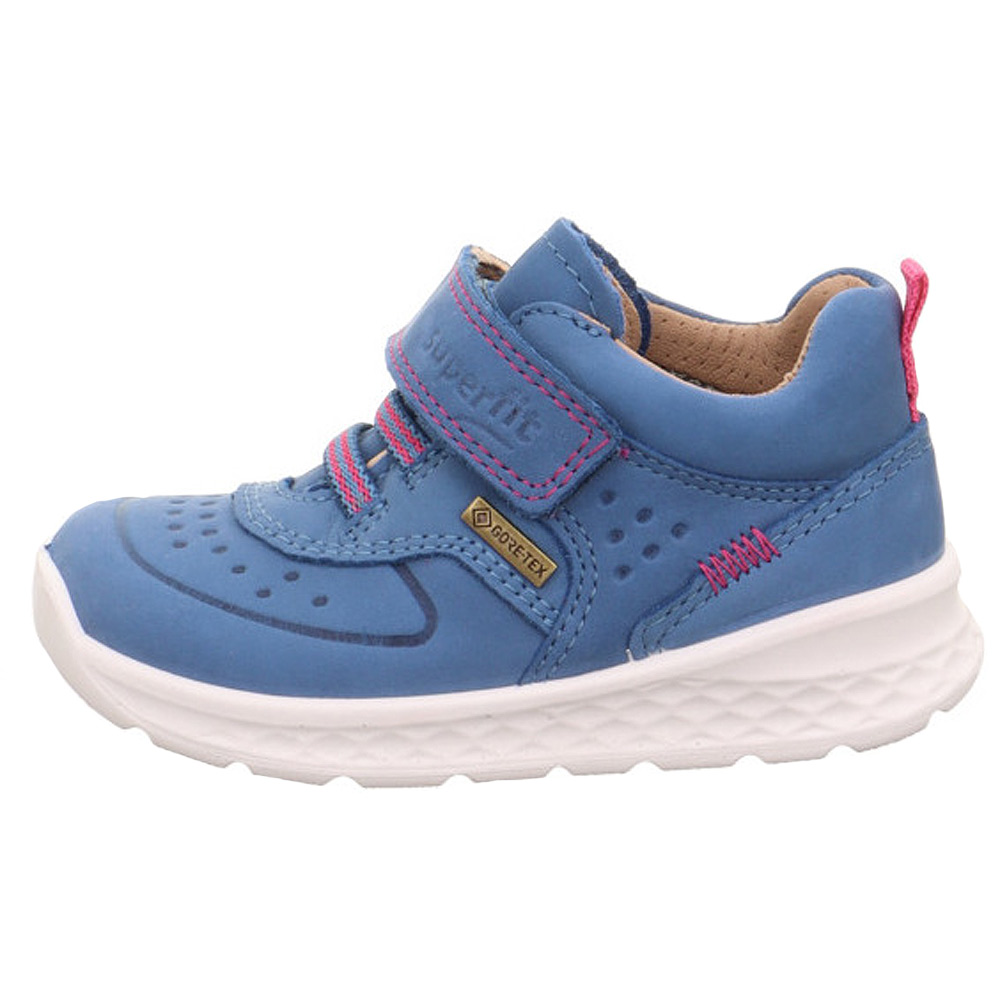 Superfit - Gore-Tex Breeze Bungee - Mädchen Wasserdichte Lauflernschuhe - Blau/Pink – Bild 2