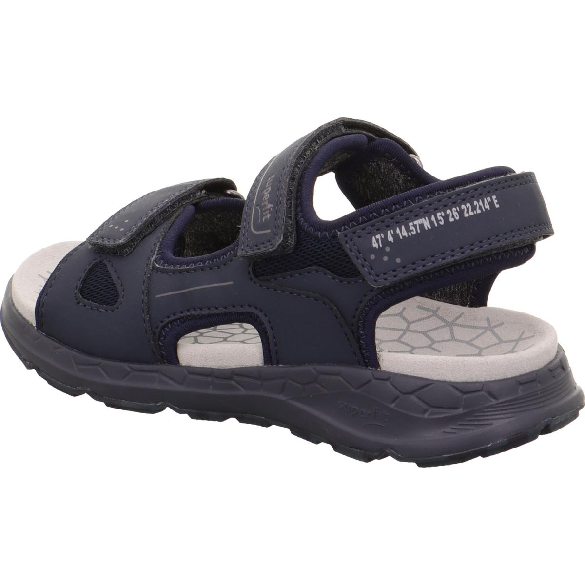 Superfit - Criss Cross - Jungen Trekking-Sandale mit Klettverschluss - Blau – Bild 4