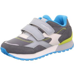 Superfit - Dash - Kinder Jogging-Sportschuhe - Hellgrau/Türkis