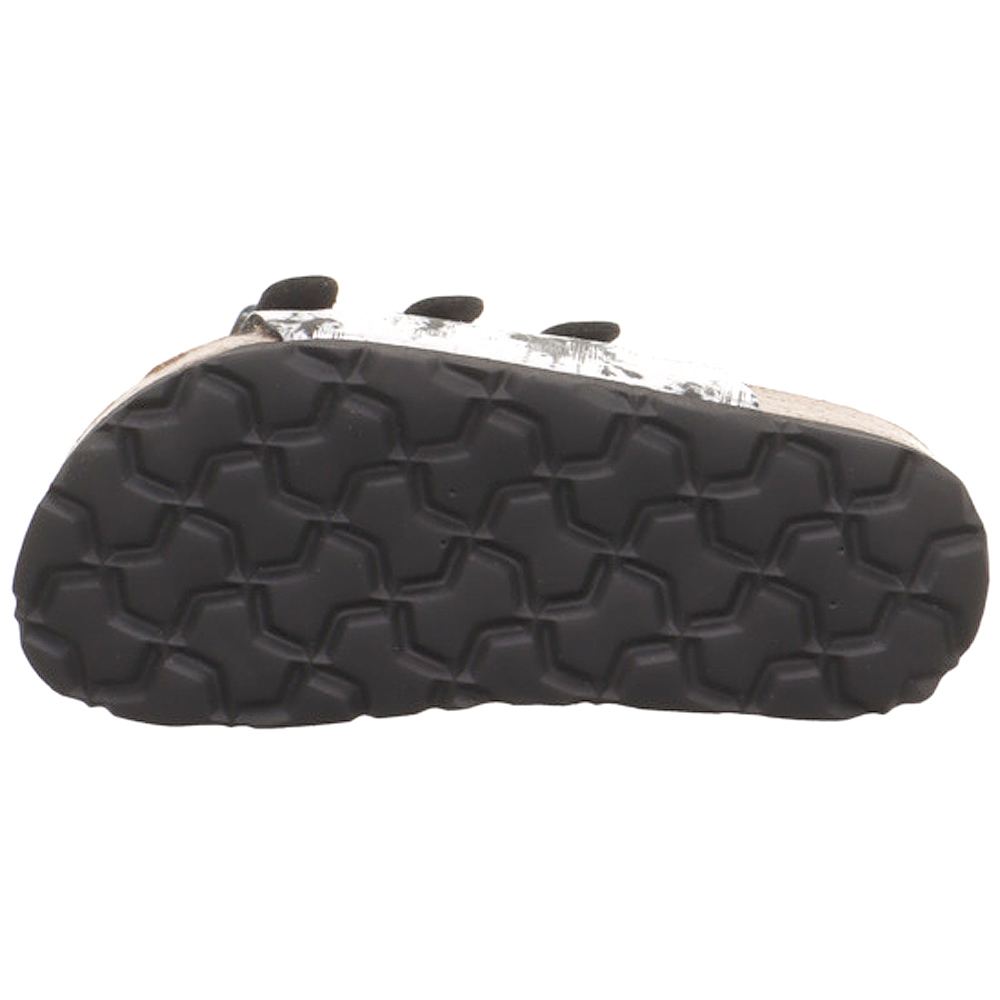 Superfit - Fussbettpantoffel - Mädchen Pantolette mit Glanz - Weiß/Mehrfarbig – Bild 2