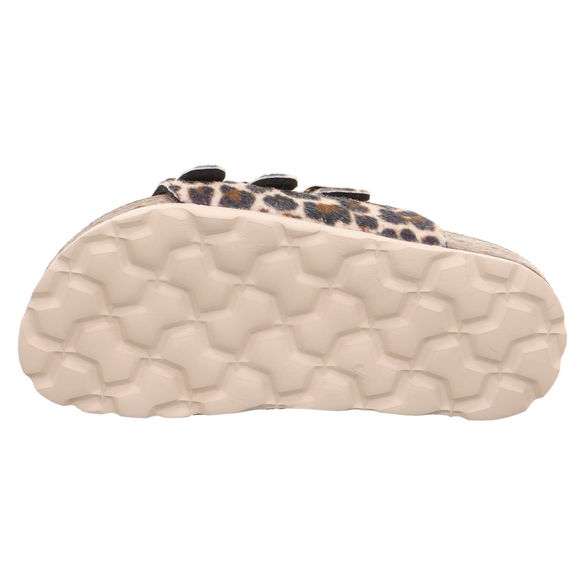 Superfit - Fussbettpantoffel - Mädchen Leoparden-Muster Pantolette - Beige/Mehrfarbig – Bild 6