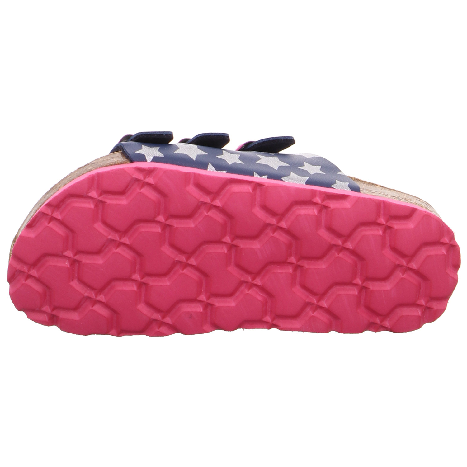 Superfit - Fussbettpantoffel - Mädchen Pantolette - Dunkelblau/Sterne (Blau/Hellblau) – Bild 5