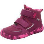 Superfit - Gore-Tex Barefit Trace - Mädchen Wasserdichte Barfußschuhe - Rot/Pink