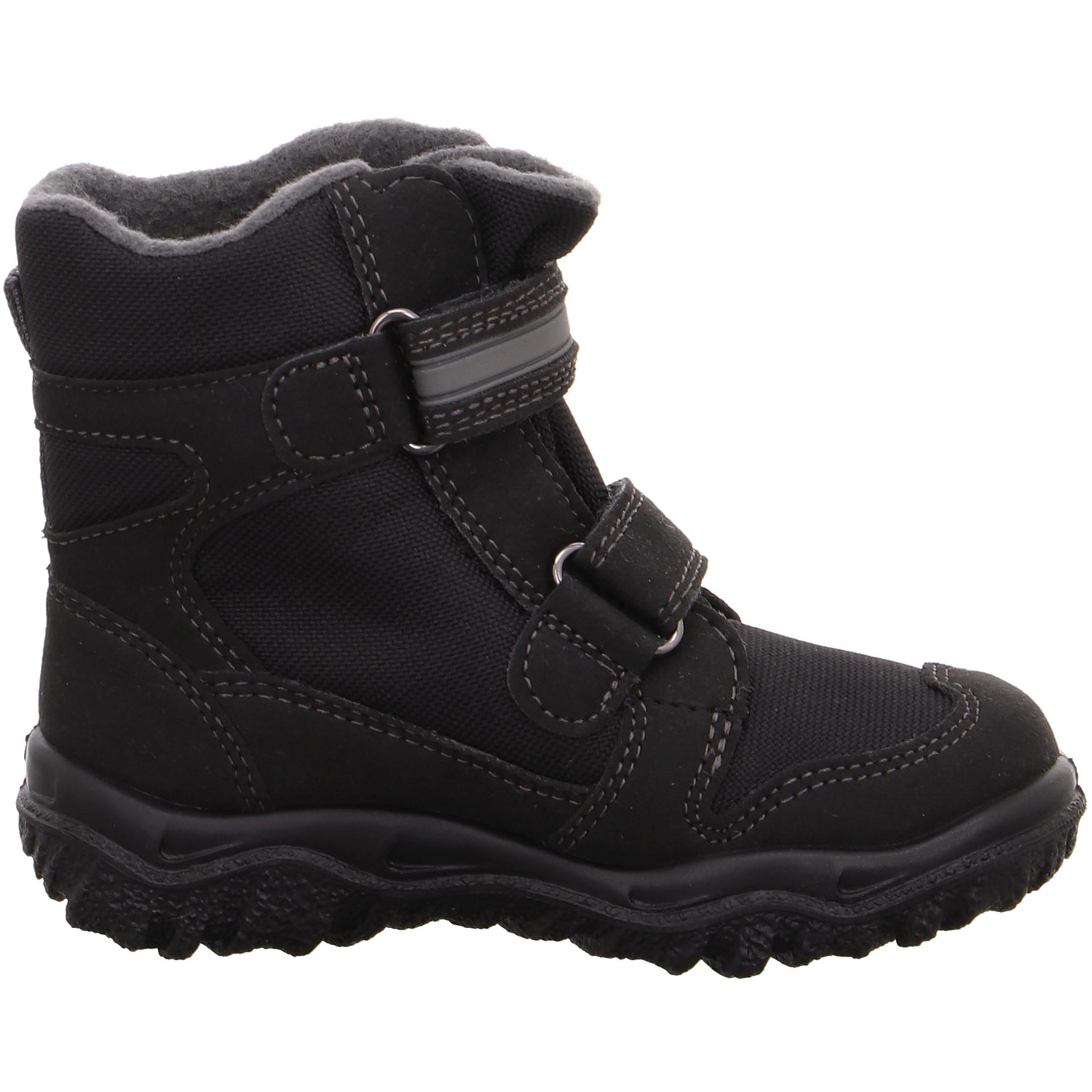 Superfit - Gore-Tex Husky2 Klett - Kinder Wasserdichter Winterstiefel mit Warmfutter - Schwarz/Grau – Bild 3