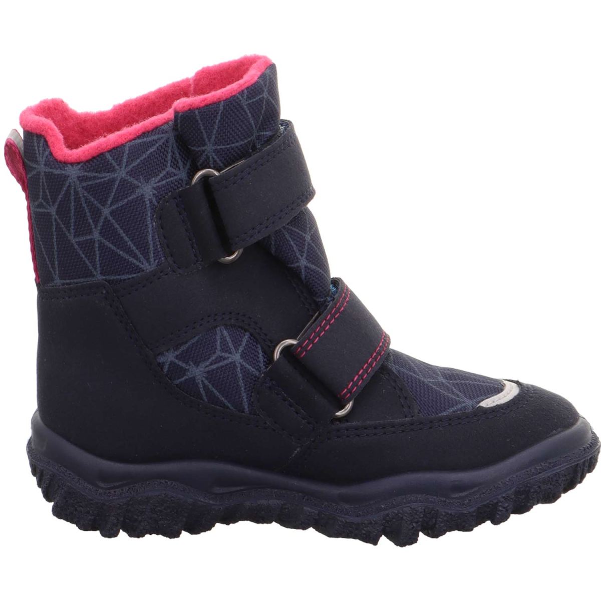 Superfit - Gore-Tex Husky2 Klett - Mädchen Wasserdichter Winterstiefel mit Warmfutter - Blau/Pink – Bild 3