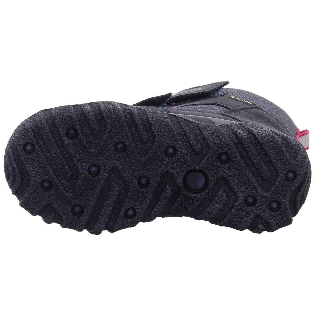 Superfit - Gore-Tex Husky2 Klett - Mädchen Wasserdichter Winterstiefel mit Warmfutter - Blau/Pink – Bild 5