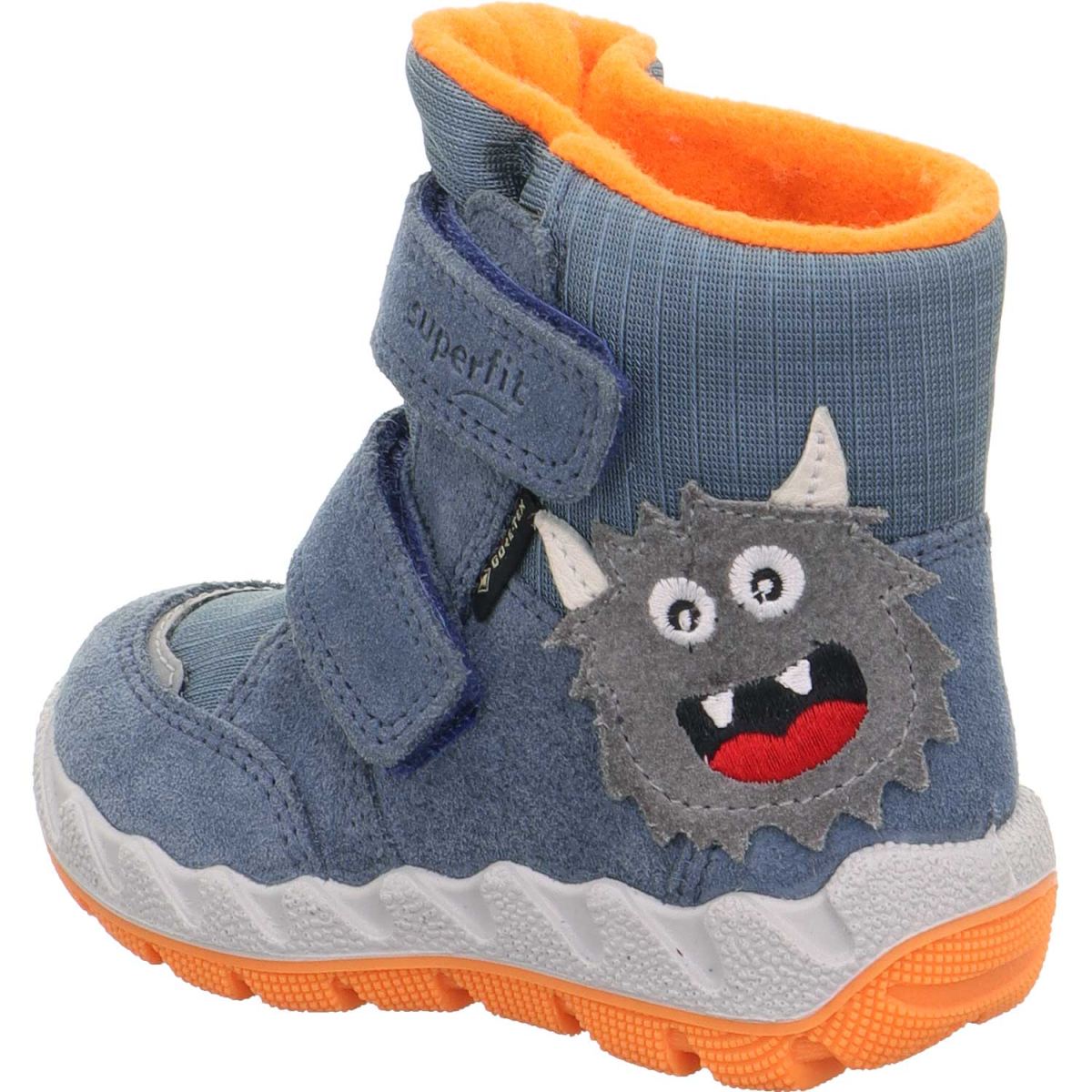 Superfit - Gore-Tex Icebird - Jungen Winterstiefelette mit Warmfutter - Hellblau/Orange – Bild 4