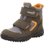 Superfit - Gore-Tex Husky1 Klett - Kleinkinder Winterstiefel - Grün/Orange