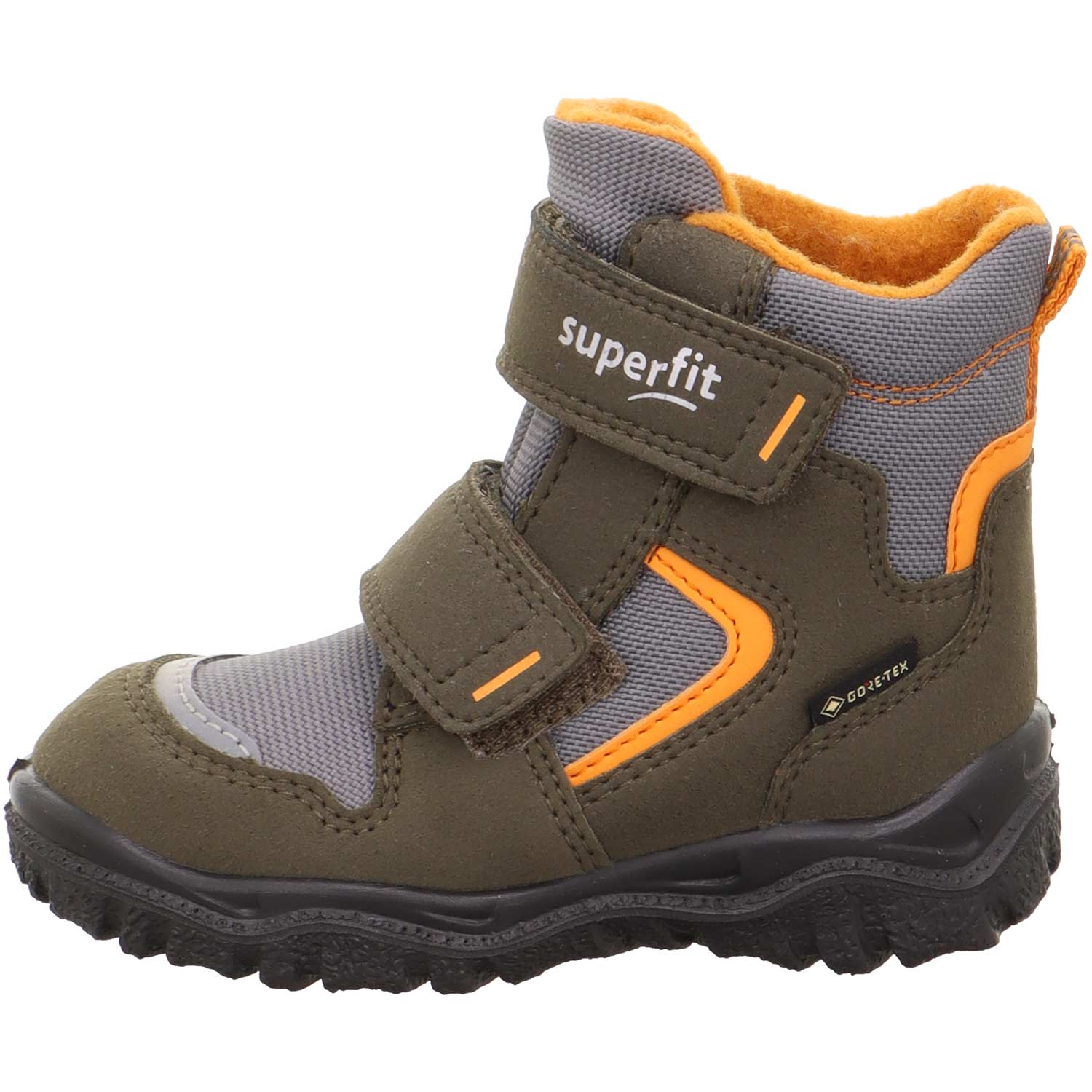 Superfit - Gore-Tex Husky1 Klett - Kleinkinder Winterstiefel - Grün/Orange – Bild 2