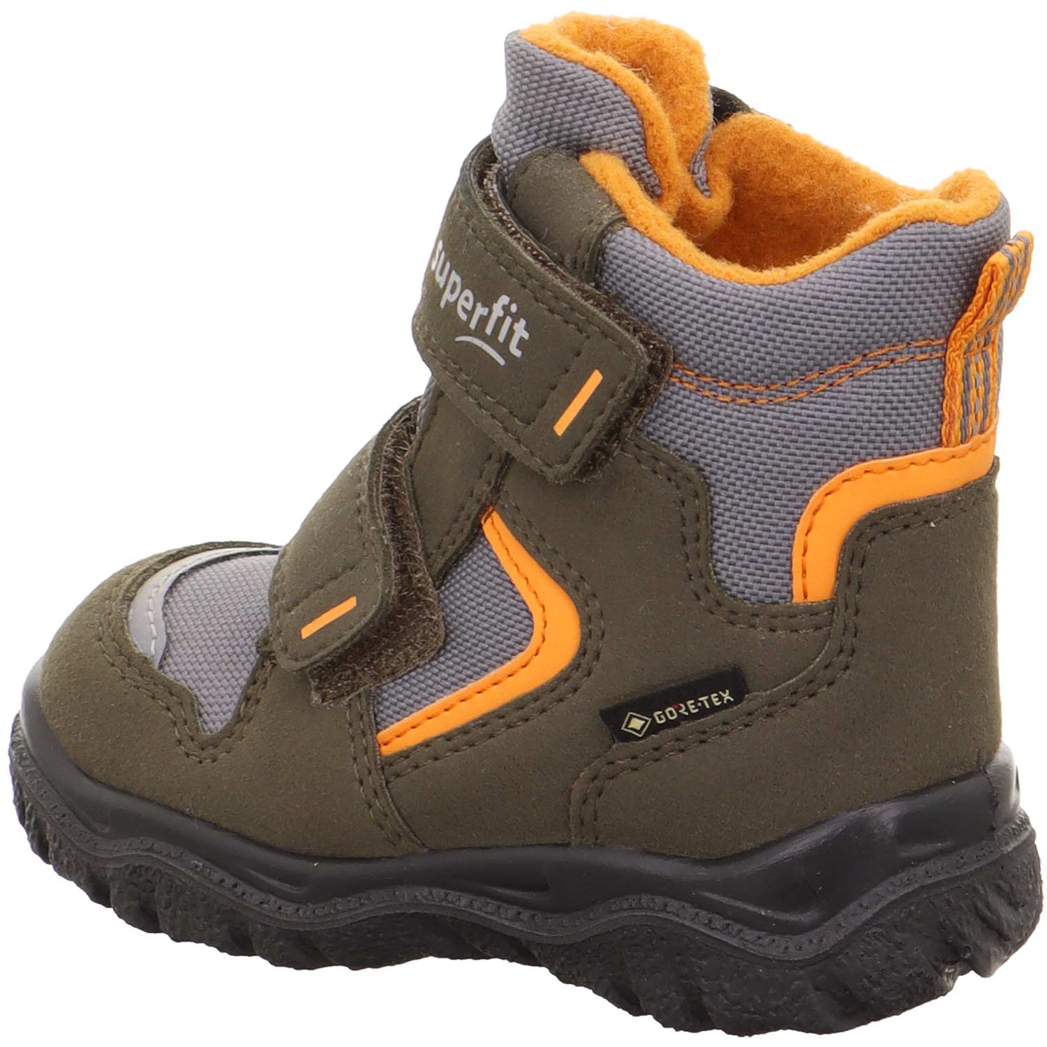 Superfit - Gore-Tex Husky1 Klett - Kleinkinder Winterstiefel - Grün/Orange – Bild 4
