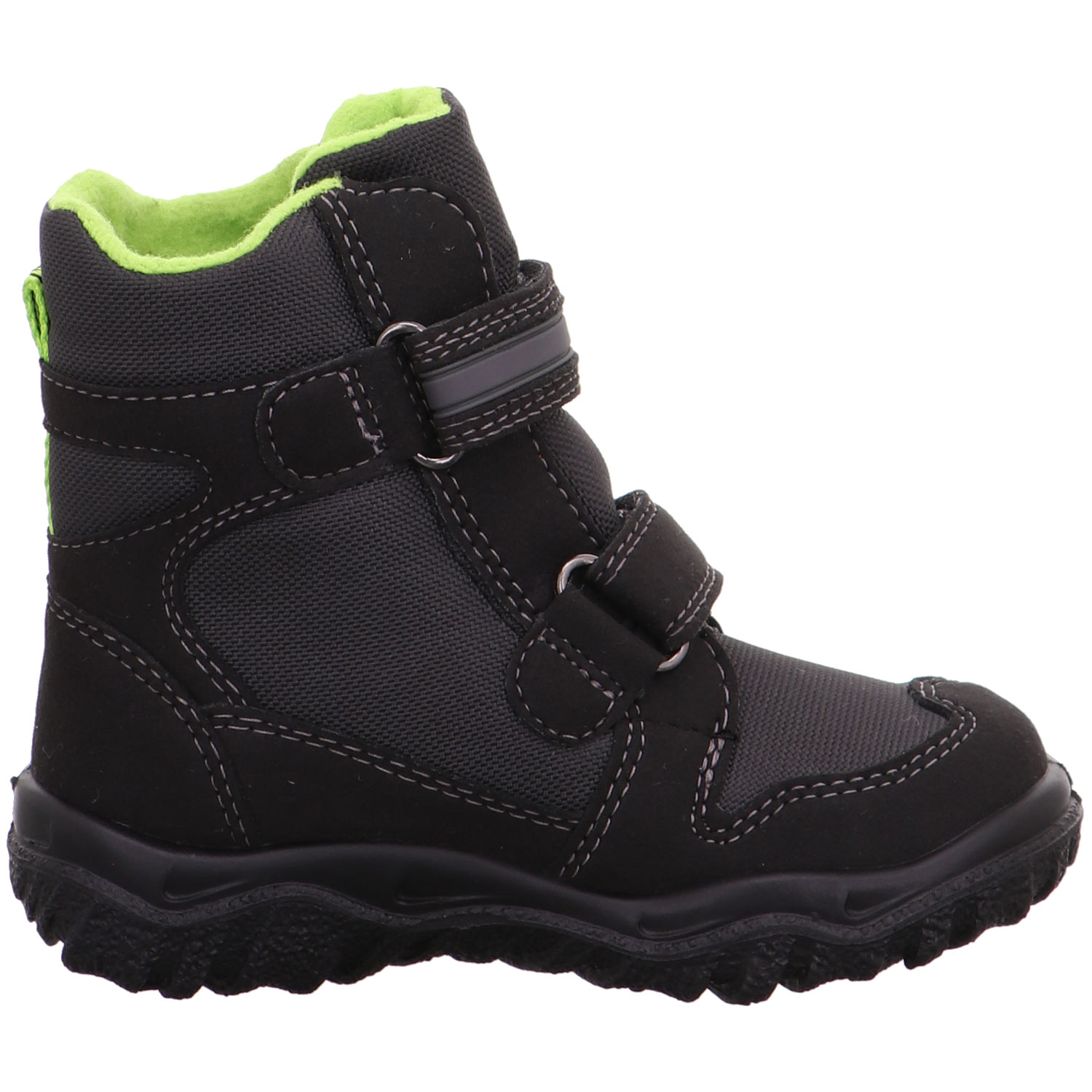 Superfit - Gore-Tex Husky2 Klett - Kinder Winterstiefel - Schwarz/Grün – Bild 2