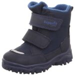 Superfit - Sympatex Husky1 Klett - Kleinkinder Wasserdichter Winterstiefel - Blau/Türkis