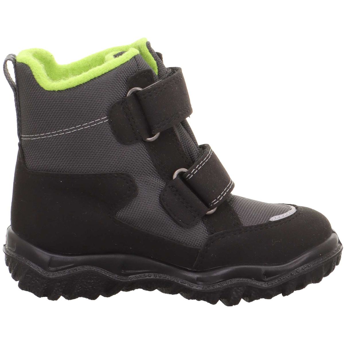 Superfit - Gore-Tex Husky2 Klett - Kinder Wasserdichter Winterstiefel - Schwarz/Hellgrün – Bild 3