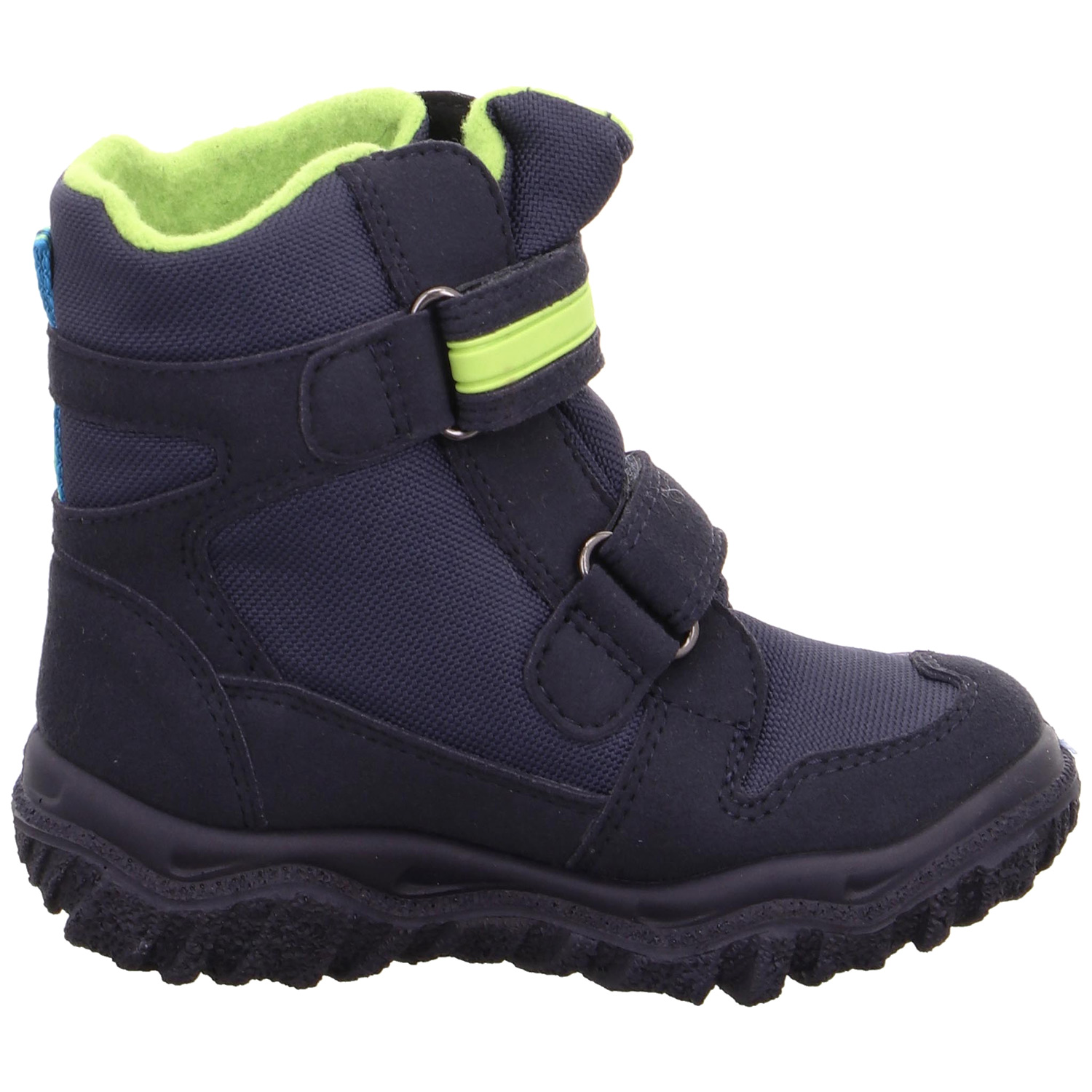 Superfit - Gore-Tex Husky2 Klett - Kinder Wasserdichter Winterstiefel mit Warmfutter - Blau/Grün – Bild 2