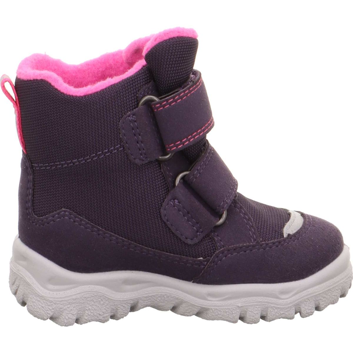 Superfit - Sympatex Husky1 Klett - Mädchen Wasserdichter Winterstiefel - Lila/Pink – Bild 3