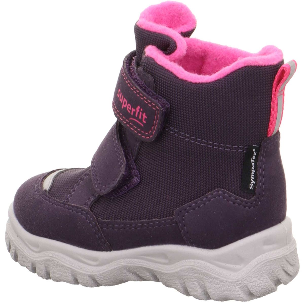 Superfit - Sympatex Husky1 Klett - Mädchen Wasserdichter Winterstiefel - Lila/Pink – Bild 4
