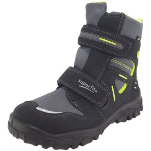 Superfit - Gore-Tex Husky2 Klett - Kinder Winterstiefel - Schwarz/Grün