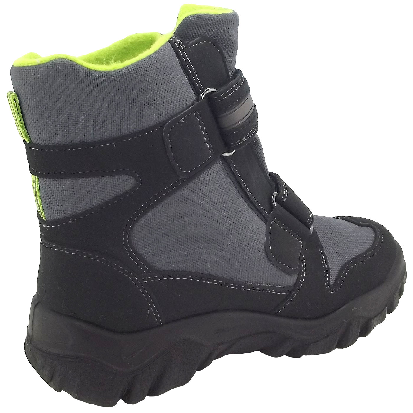 Superfit - Gore-Tex Husky2 Klett - Kinder Winterstiefel - Schwarz/Grün – Bild 2