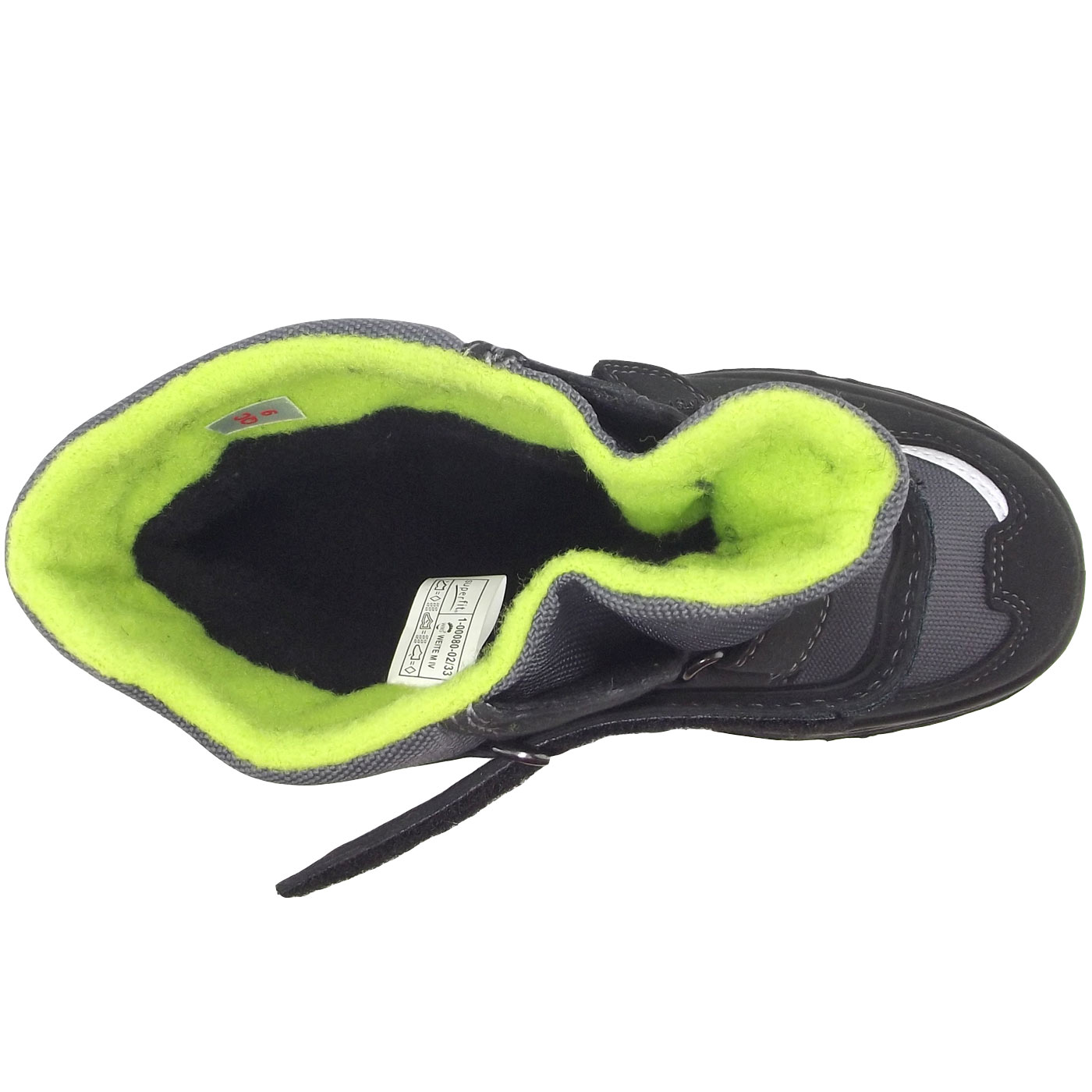 Superfit - Gore-Tex Husky2 Klett - Kinder Winterstiefel - Schwarz/Grün – Bild 3