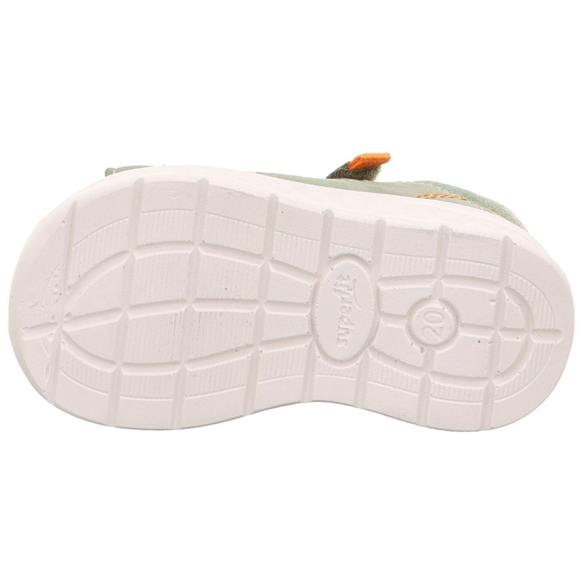 Superfit - Lagoon - Kleinkinder Klett-Sandale aus Leder - Hellgrün/Orange – Bild 5