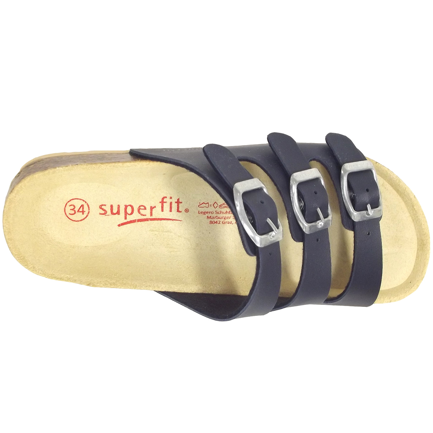 Superfit - Fussbettpantoffel - Kinder Pantolette - Dunkelblau (Ocean) – Bild 3