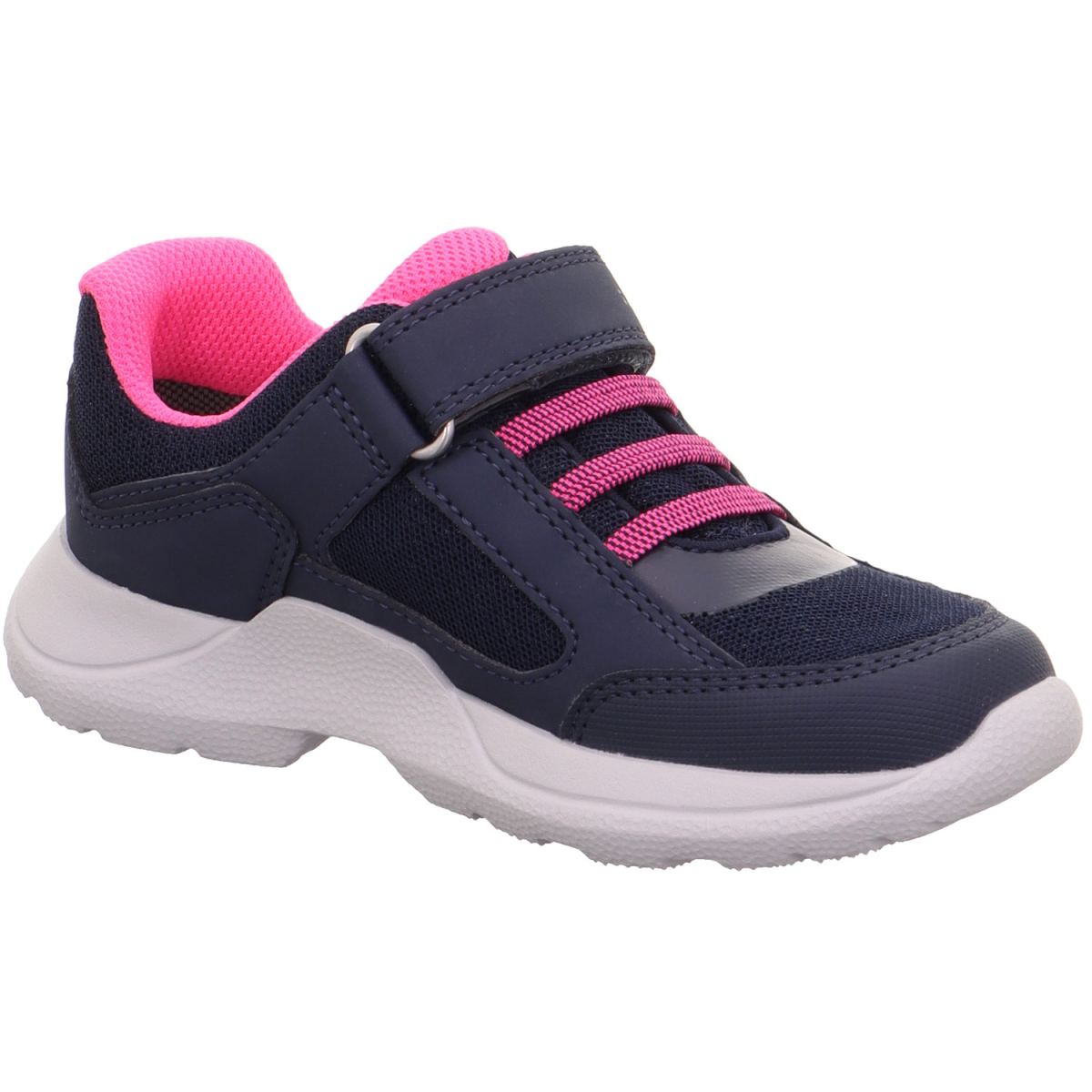 Superfit - Gore-Tex Rush - Mädchen Wasserdichte Sneaker mit Klettverschluss - Blau/Pink – Bild 4