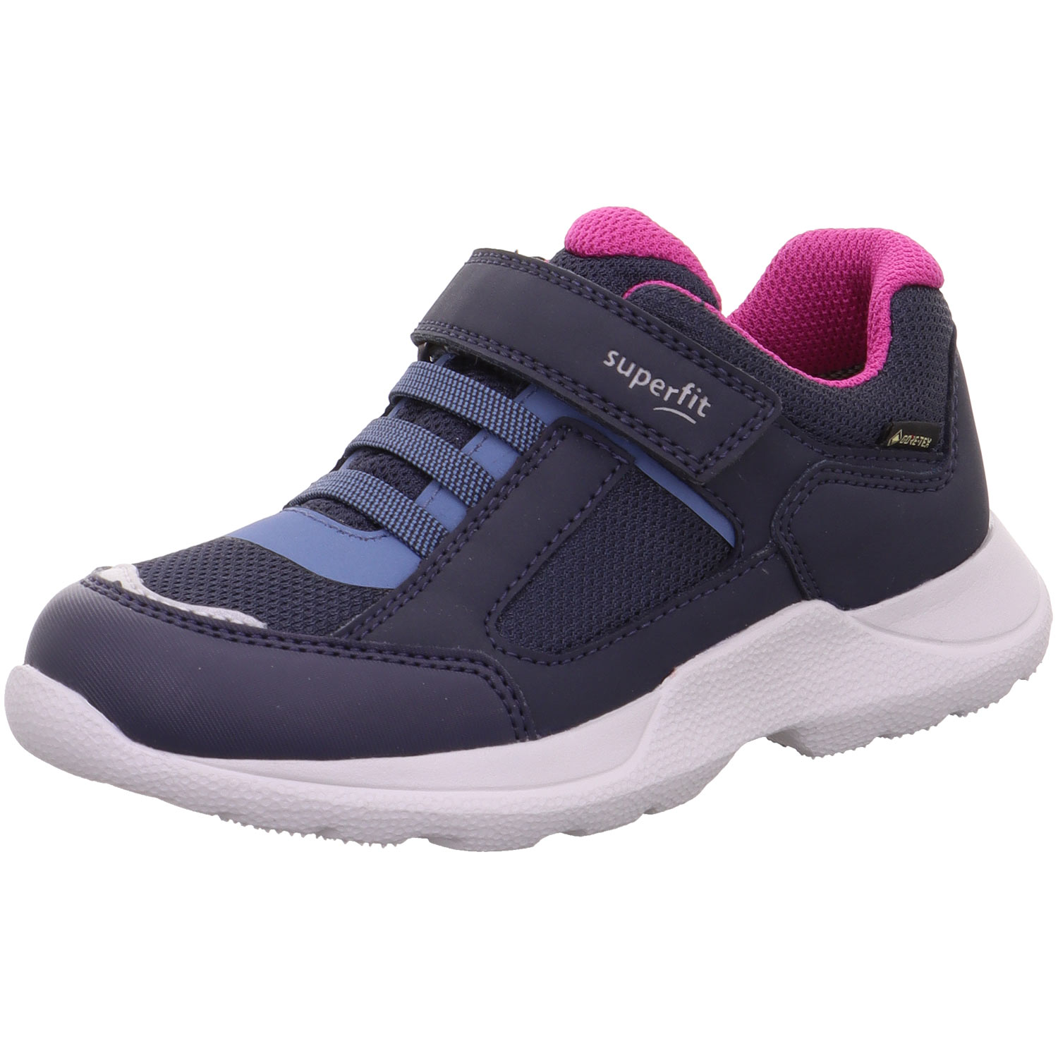 Superfit - Gore-Tex Rush - Mädchen Wasserdichte Sneaker - Blau/Rosa