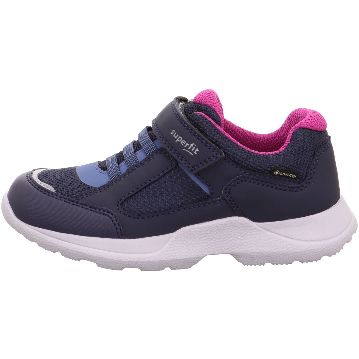 Superfit - Gore-Tex Rush - Mädchen Wasserdichte Sneaker - Blau/Rosa – Bild 2