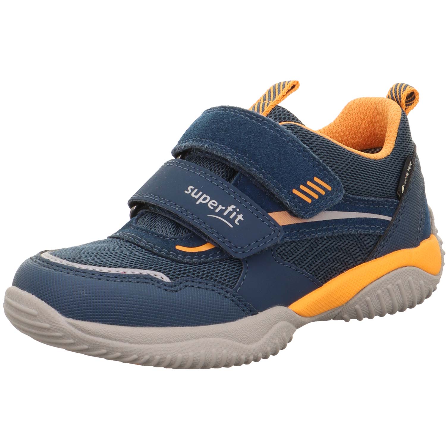 Superfit - Gore-Tex Storm - Kinder Wasserdichte Sportschuhe - Blau/Orange (8030)