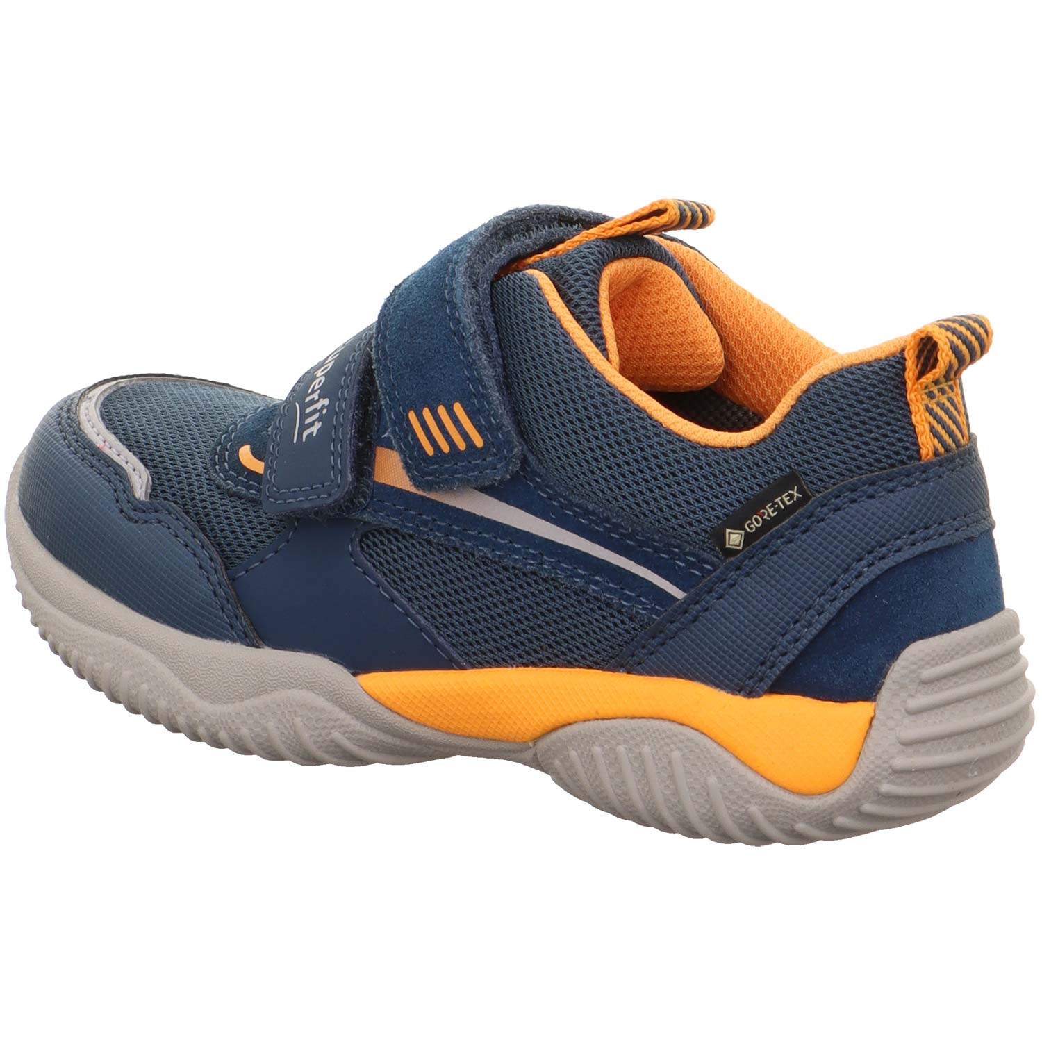 Superfit - Gore-Tex Storm - Kinder Wasserdichte Sportschuhe - Blau/Orange (8030) – Bild 4
