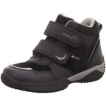 Superfit - Gore-Tex Storm Mid Cut - Kinder Wasserdichte Klettschuhe - Schwarz/Grau
