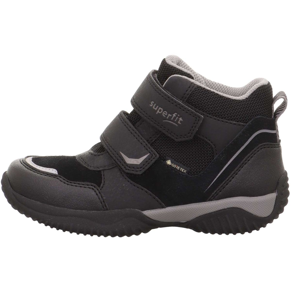 Superfit - Gore-Tex Storm Mid Cut - Kinder Wasserdichte Klettschuhe - Schwarz/Grau – Bild 2