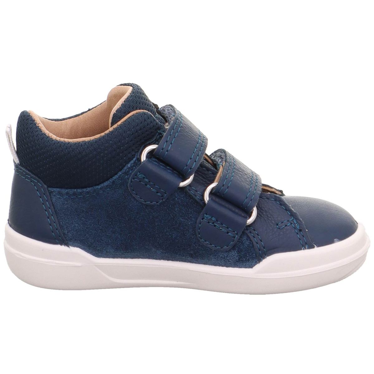 Superfit - Barefit Superfree - Kleinkinder Barfußschuhe aus Leder - Blau/Weiß – Bild 3
