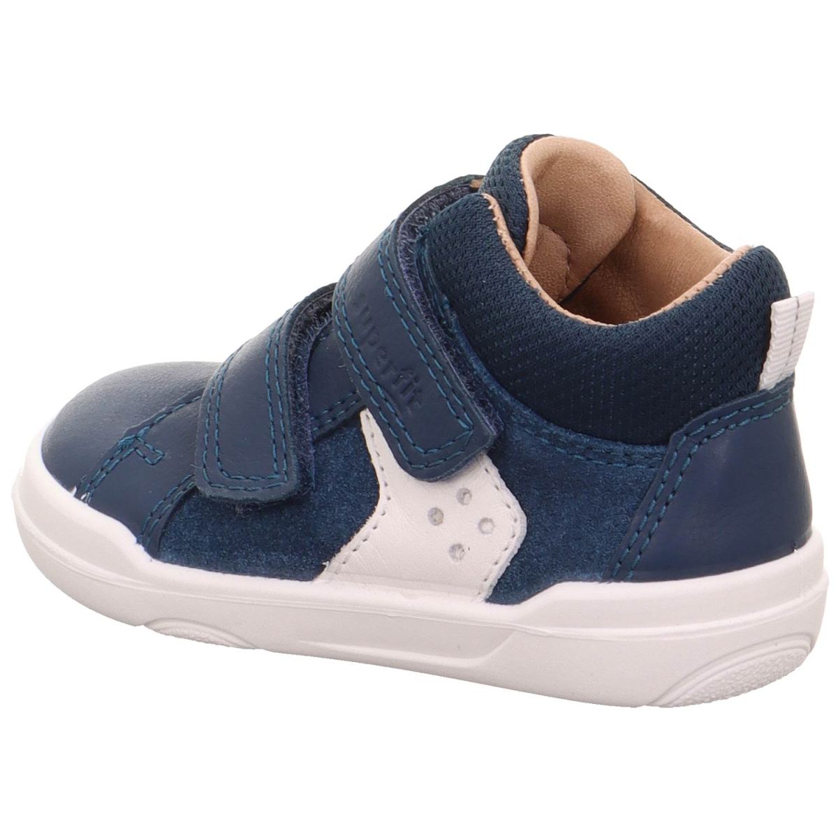 Superfit - Barefit Superfree - Kleinkinder Barfußschuhe aus Leder - Blau/Weiß – Bild 4
