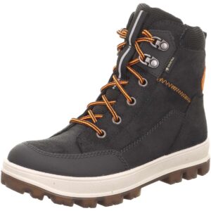Superfit - Gore-Tex Tedd - Jungen Wasserdichte Warmfutter-Winterstiefel - Schwarz/Orange
