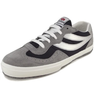 Superga - 2832 NYLU - Damen Sneaker - grau/schwarz (grey mineral/black)