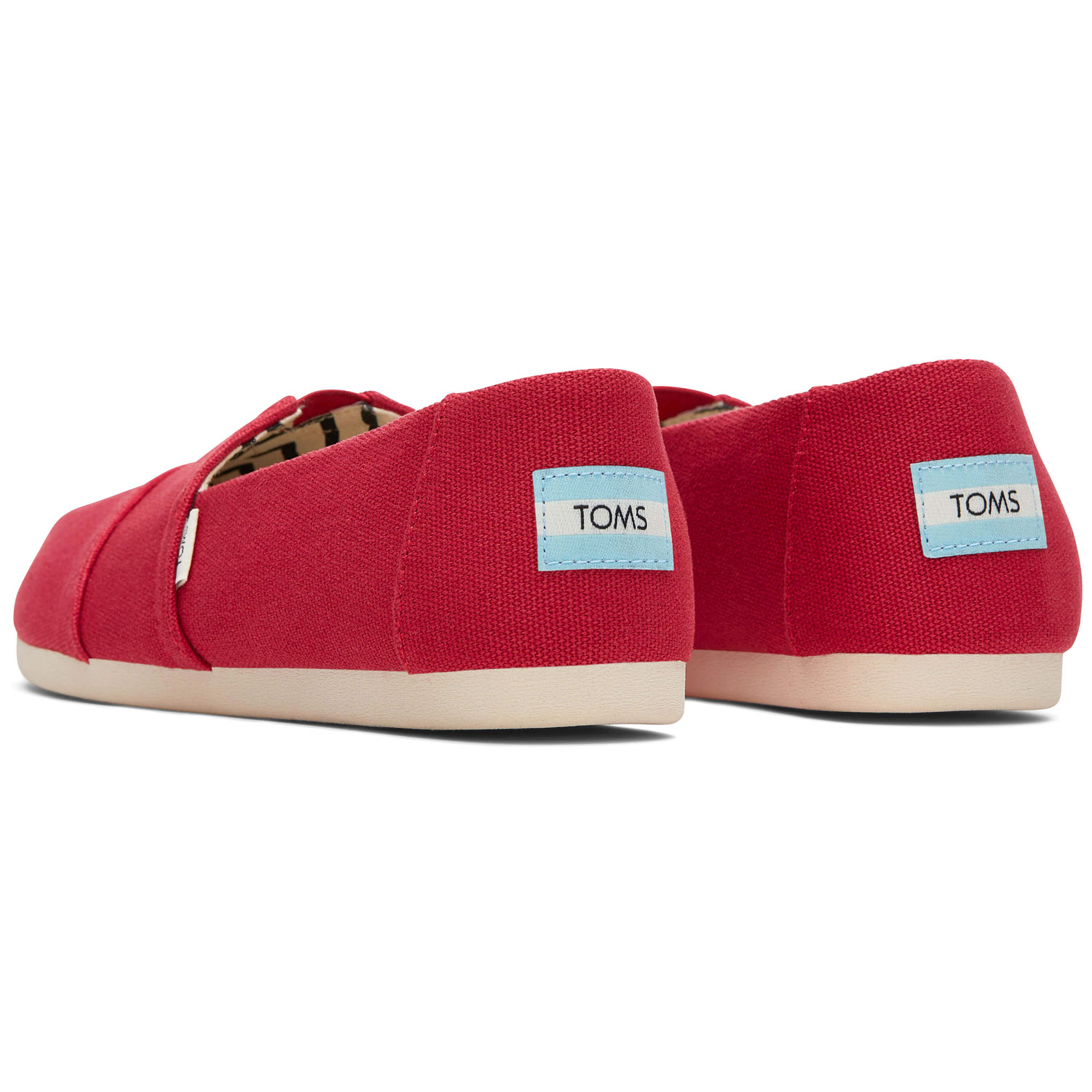 Toms - Alpargata Recycled Cotton Canvas Wm - Damen Espadrilles - Rot (Red) – Bild 3