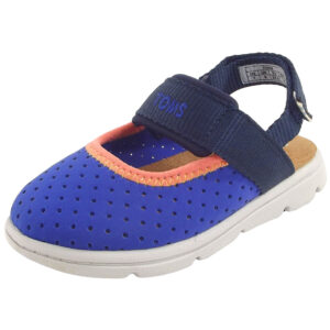 Toms - Caity Tiny - Kleinkinder Aqua Sandalen - blau (navy nylon perf)