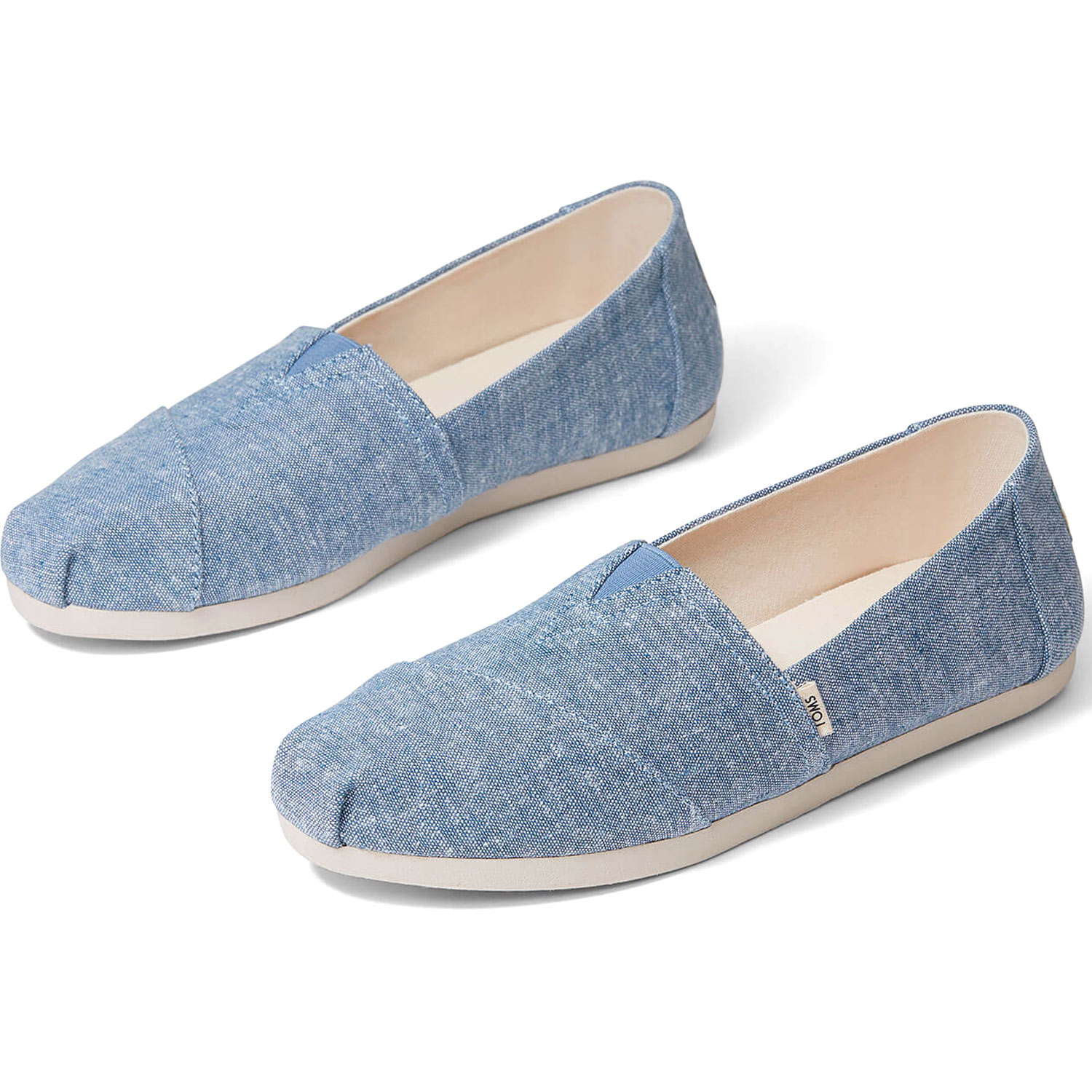 Toms - Classic Chambray Wmn - Damen Espadrilles - hellblau (blue slub) – Bild 2