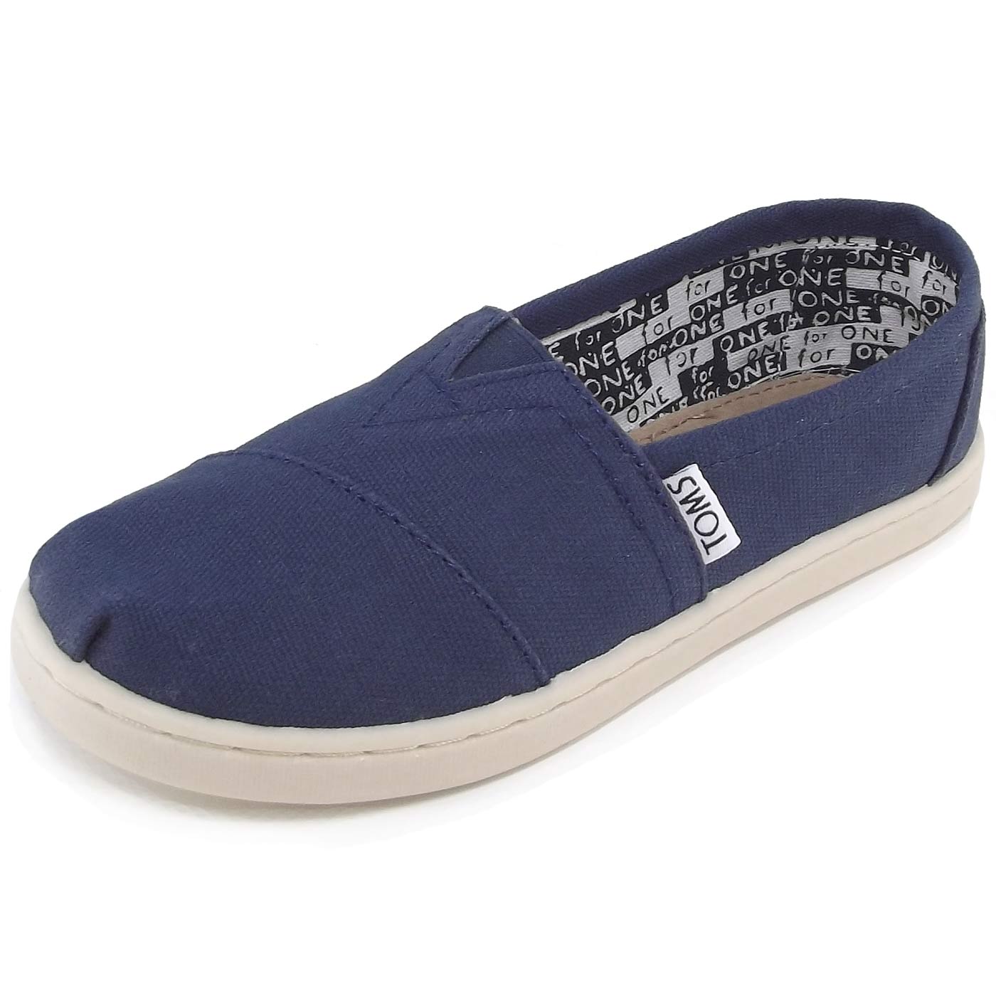 Toms - Classic Canvas Yt - Kinder Espadrilles - dunkelblau (navy)