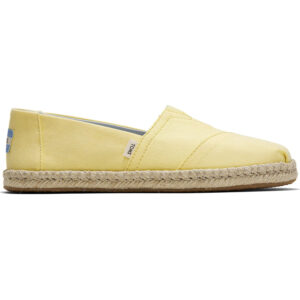 Toms - Classic Canvas Rope Wm - Damen Espadrilles - hellgelb (plant dyed yellow)
