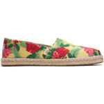 Toms - Classic Floral Rope Wm - Damen Espadrilles - yellow hibiscus