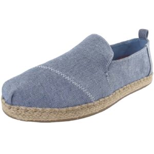 Toms - Deconstructed Alpargata Wm - Damen Espadrilles - hellblau (blue slub chambray)